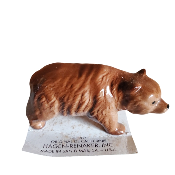Vintage Hagen Renaker Grizzly Bear figurine - Picture 2 of 4